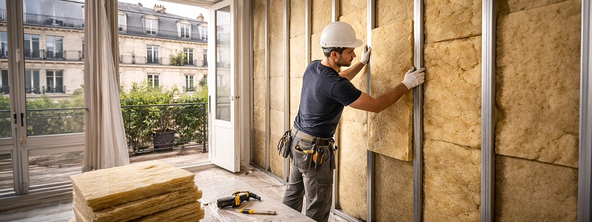 Isolation intérieure d’un appartement à Paris : est-ce rentable ?